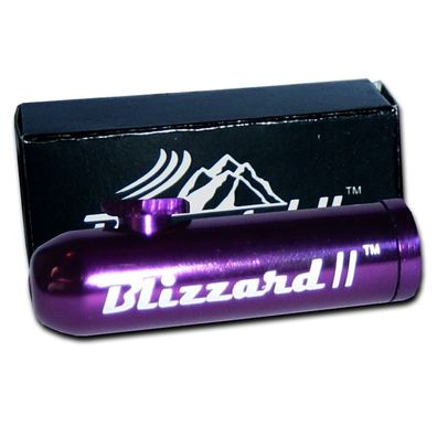 Sniff Bottle Black Leaf - L 54mm lila