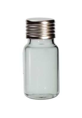 Schraubdeckelgläschen 10ml klar - 1 Stück