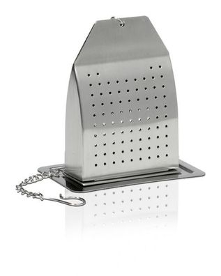 Tea Bag - Teesieb mit Absetzplatte