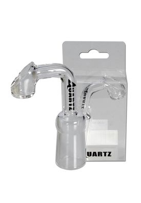 Quartz' Banger mit 90° Ansatz - L 73mm - NS 19F