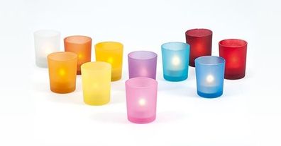 Votivglas rosa