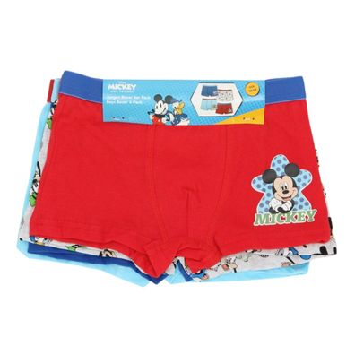Disney Mickey Mouse Kinder Boxershorts 4er Pack Unterwäsche Baumwolle