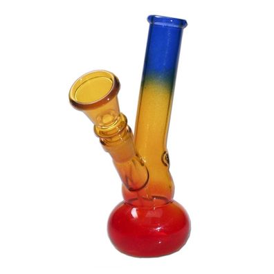 Glasbong rasta - H 140mm NS 14