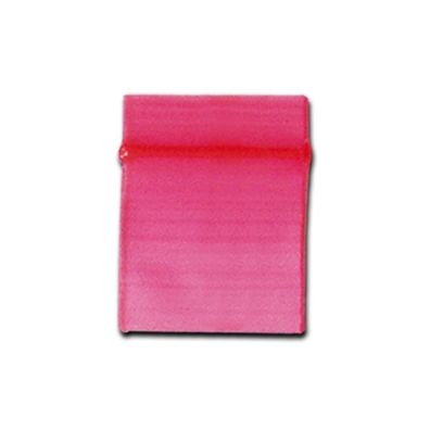 Schnellverschlußbeutel rot - (100 Stück) - 18x18mm 50µ