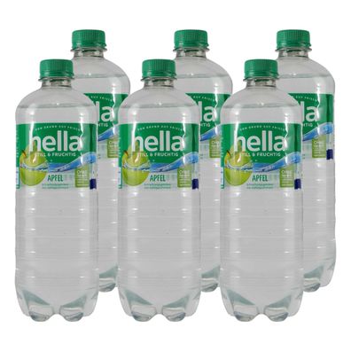 hella Apfel Erfrischungsgetränk (6 x 0,75L) EINWEG