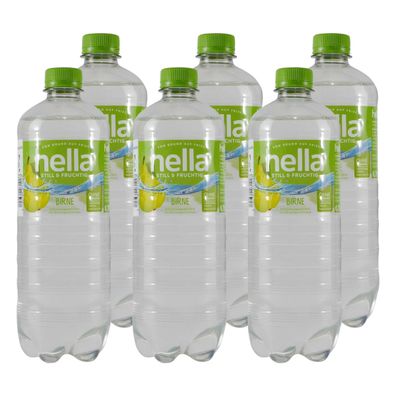 hella Birne Erfrischungsgetränk (6 x 0,75L) EINWEG