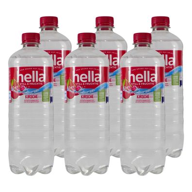 hella Kirsche Erfrischungsgetränk (6 x 0,75L) EINWEG