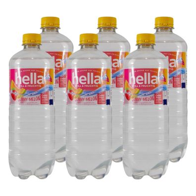 hella Sunny Melon Erfrischungsgetränk (6 x 0,75L) EINWEG