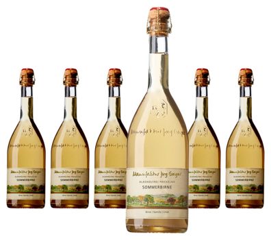 6 x Manufaktur Jörg Geiger Sommerbirne alkoholfrei