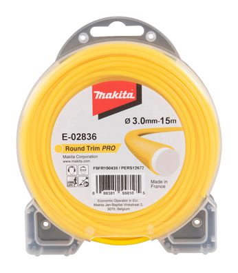 Makita Mähfaden rund 3,0mm x 15m E-02836