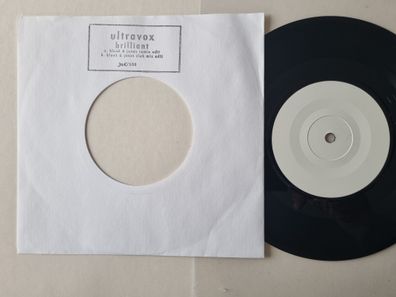 Ultravox - Brilliant (Blank & Jones Remixes) 7'' Vinyl Germany PROMO