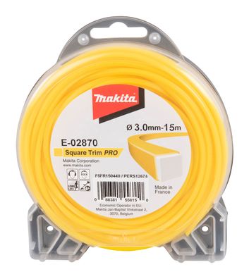 Makita Mähfaden Vierkant 3,0mm x 15m E-02870