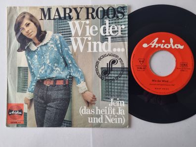 Mary Roos - Wie Der Wind…/ Jein (Das Heißt Ja Und Nein) 7'' Vinyl Germany