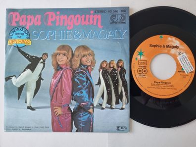 Sophie & Magaly - Papa Pingouin 7'' Vinyl Germany/ Eurovision 1976