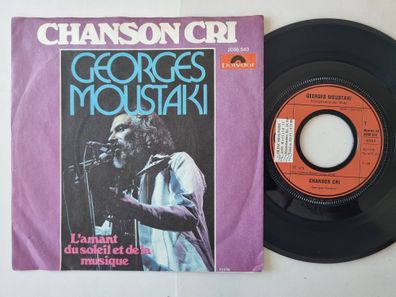 Georges Moustaki - Chanson Cri 7'' Vinyl Germany