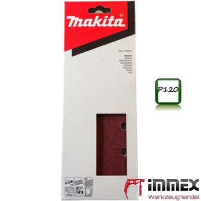 Makita Schwingschleifer Sander Schleifpapier 93x230 P120 P-36011 VOM Fachhandel