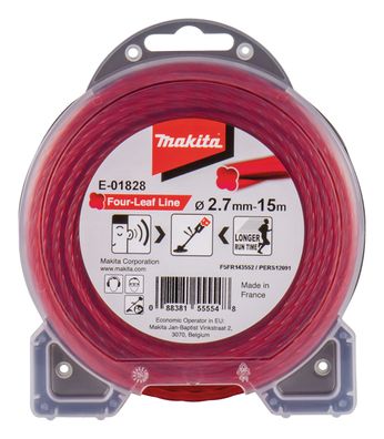 Makita Mähfaden Four-Leaf 2,7mm x 15m E-01828
