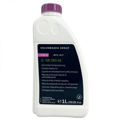 VW Original Kühlerfrostschutz G12EVO Ready Mix 1 Liter
