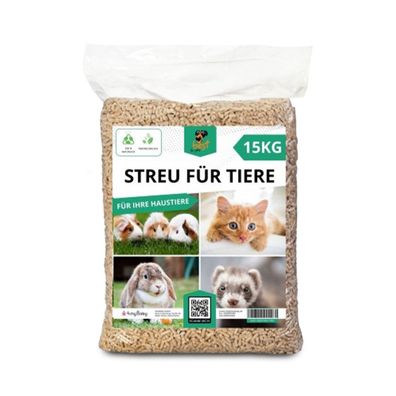 Best For Home,100%Natürliche Bio-Katzenstreu, eruchsneutral, bsorbierend & Staubfried