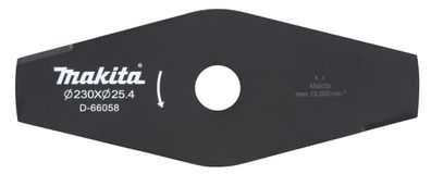 Makita Schlagmesser 2-Zahn D-66058 Stahl • 230 mm • 25,4 mm