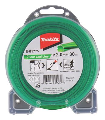 Makita Mähfaden Four-Leaf 2,0mm x 30m E-01775