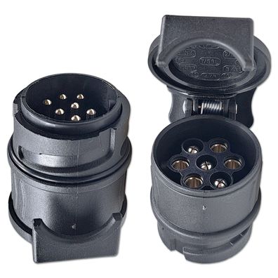 Anhängeradapter | 13- auf 7-polig | 12V | kurze Ausführung