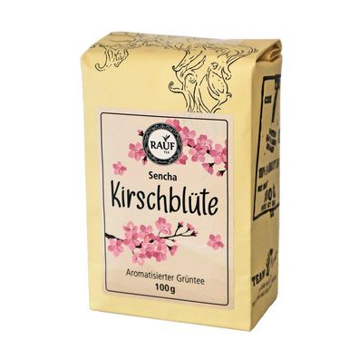 Rauf Tee Grüner Tee Sencha Kirschblüte, aromatisiert
