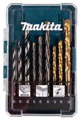 Makita Bohrer-Set 9-tlg. Holz/Metall/Stein D-71962