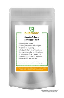 Gefriergetrocknete Granatapfelkerne 50g