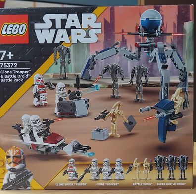 LEGO Star Wars - Clone Trooper & Battle Droid Battle Pack (75372)
