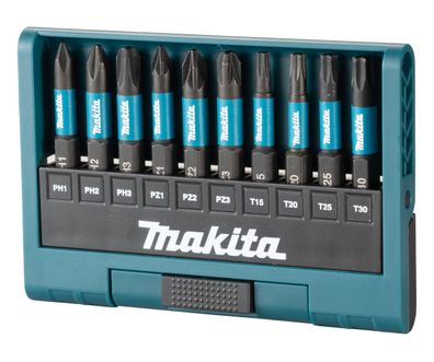 Makita Bit-Set 10-tlg. Impact Black E-12011 10-teilig • PH/PZ/T