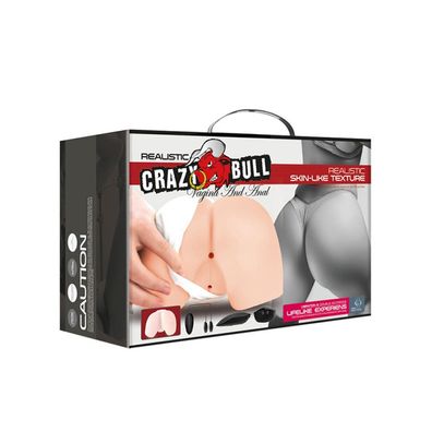CRAZY BULL - Realistic ANUS AND VAGINA WITH Vibration Posture 4