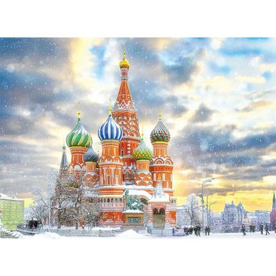 Eurographics Puzzle Vasil der Gesegnete Tempel, Moskau 1000 Teile
