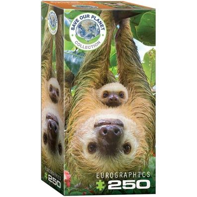 Eurographics Puzzle Save Our Planet: Faultier XL 250 Teile