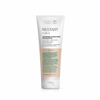 Revlon Re-Start Curls Nourishing Conditioner and Leave-In 200ml