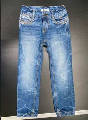 Mexx Mädchen Jeans Gr. 104 Blau verstellbarer Bund MCXX Hose | Second Hand