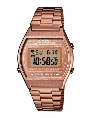 Casio Collection Digitaluhr B640WC-5AEF â–º Kupferfarben Retro Design