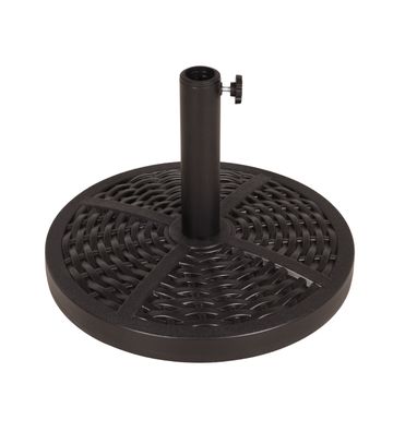 Sonnenschirmständer FOLR 15kg Kunststoff Schwarz 32,2x45,5x45,5