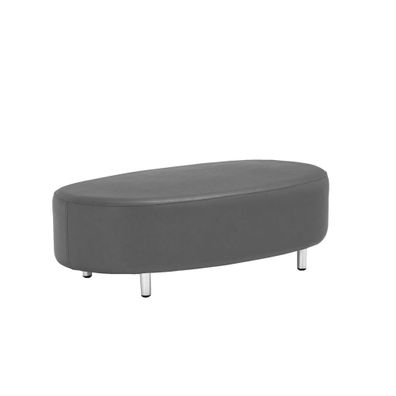 Hocker ASTRID Kunststoff Schwarz 40x70x122 Sitzhocker Sofahocker Couchhocker
