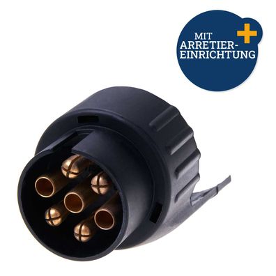Adapterstück 7 auf 13 für Kfz Anhänger Beleuchtung Filmer 36653