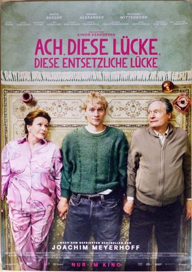 Ach, diese Lücke, diese entsetzliche Lücke - Original Kinoplakat A1 - Filmposter