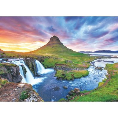 Eurographics Puzzle Kirkjufell Wasserfall, Island 1000 Teile