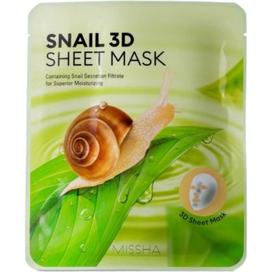 MISSHA Schnecke 3D Blatt Maske 23 g