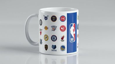 NBA Basketball Logo All Team Logos Kaffeetasse Tasse 4262438789117