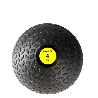 HMS PST04 Slam Ball Übungsball 4 kg schwarz gelb