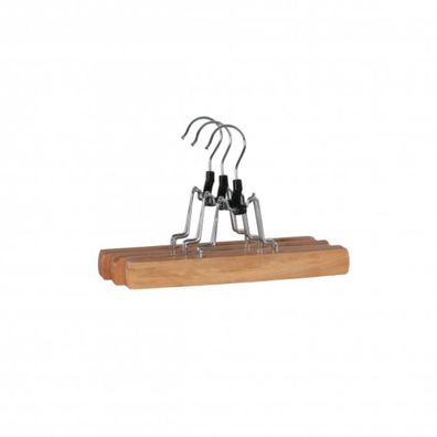 Hosenspanner aus Holz 3er Set - Kleiderbügel für Hosen & Röcke