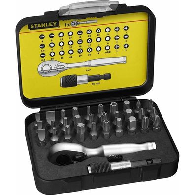 Stanley Stanley Bit-Satz 32-tlg Bithalter + Miniknarre