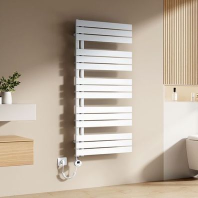 EMKE Elektro Badheizkörper Mit Thermostat Elektro Heizkörper Handtuchtrockner