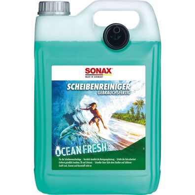 SONAX Scheibenreiniger Oceanfresh Wischwasser Sommer 5L Kanister 02645000