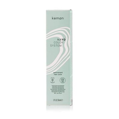 Kemon, Nayo 7.2 Hair Color, Ammonia-Free, Permanent Hair Dye, 6 Dark Blonde, 50ml